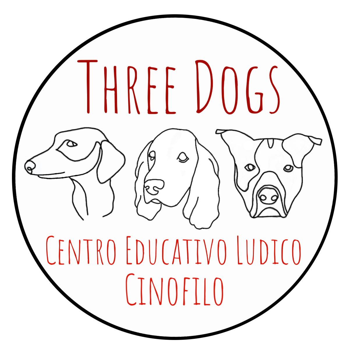 logo di three dogs asd